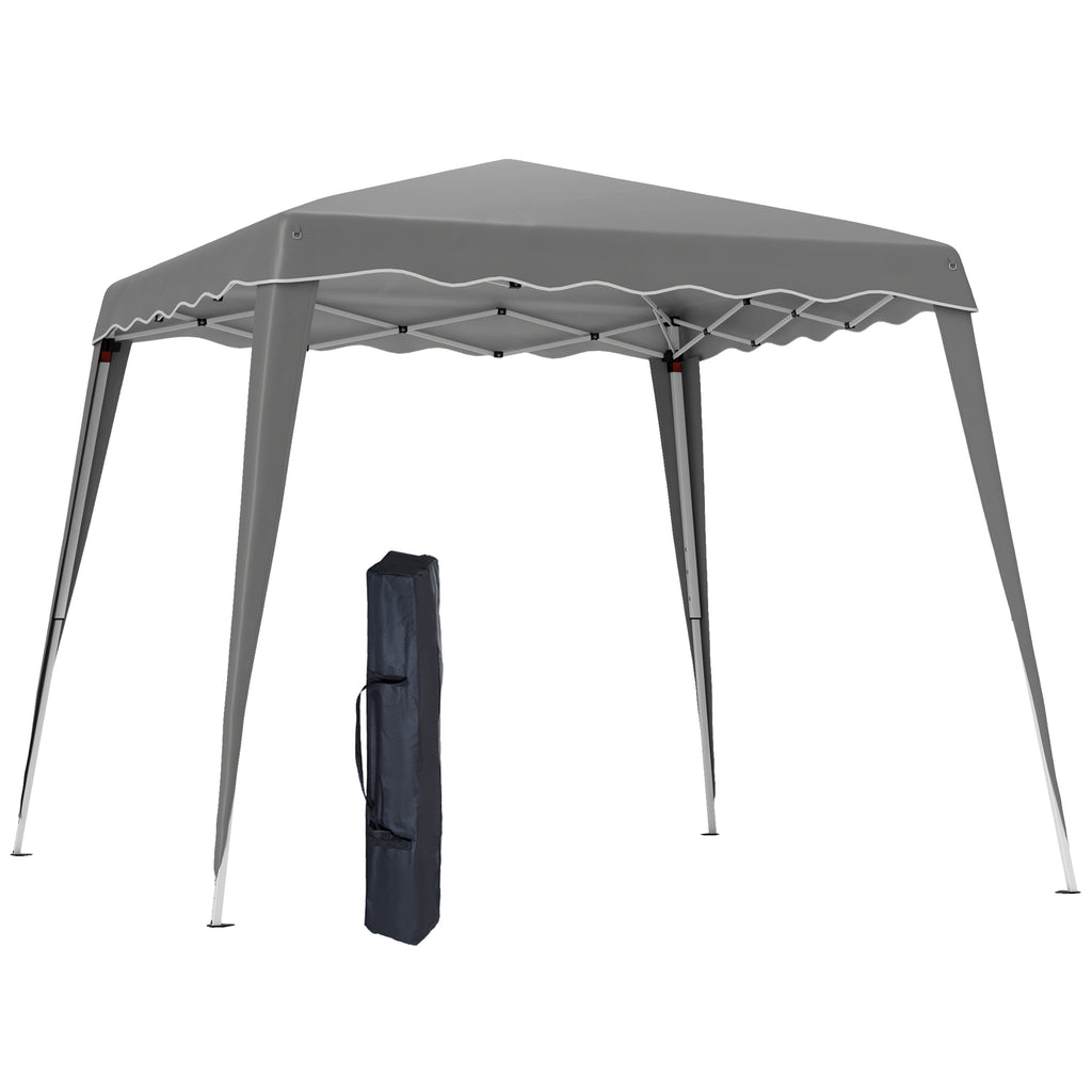 Outsunny 2.5 x 2.5M Pop up Garden Tent - Grey