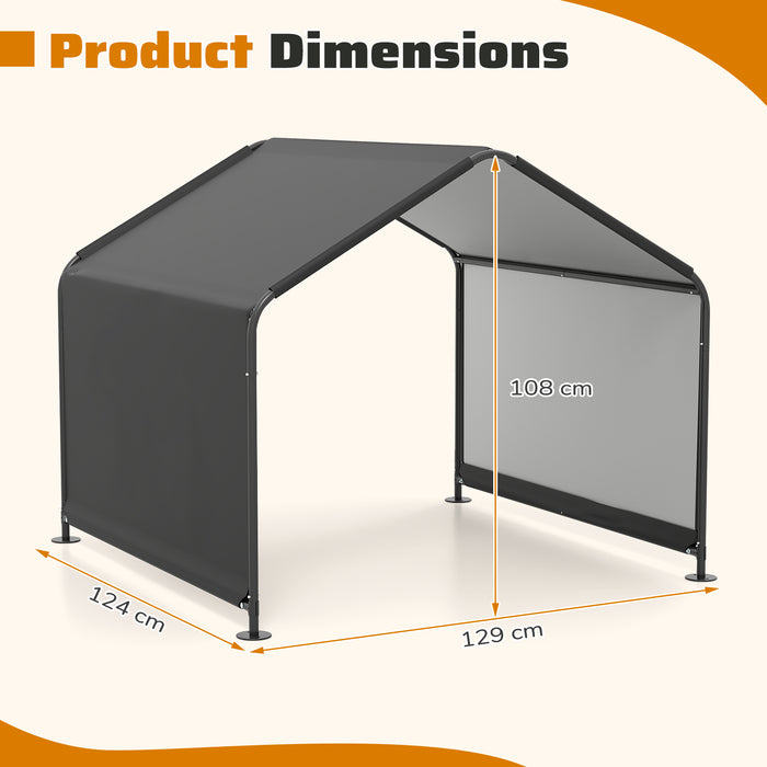 129CM Dog Shade Shelter for Large Medium Small Breeds-