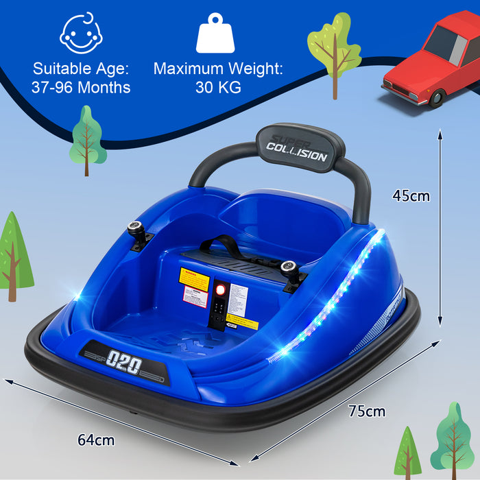 Electric Bumper Car with Remote Control for Kids-
