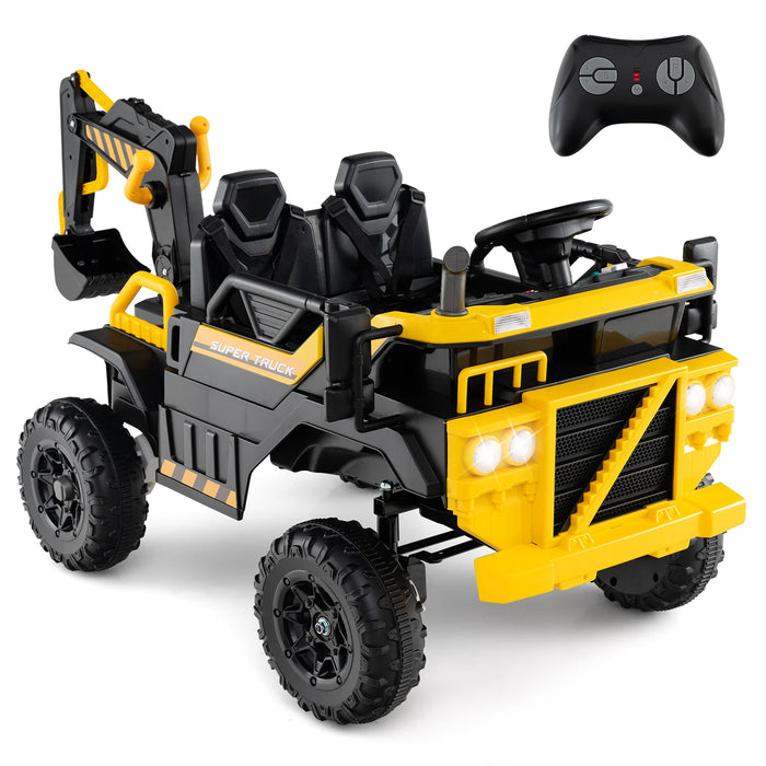 4WD Electric Truck Construction Vehicle with Remote Control-