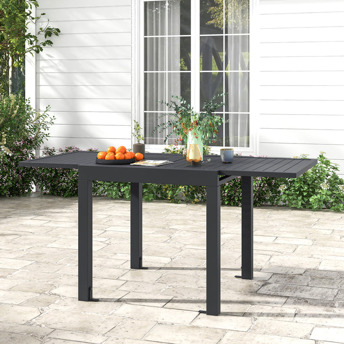 Expandable Patio Dining Table for 4-6 People-