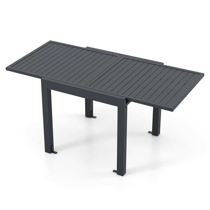 Expandable Patio Dining Table for 4-6 People-