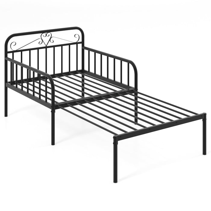 Extendable Daybed to Single Size Bed with Trundle for Adults and Guests-