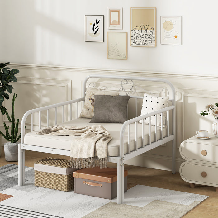 Extendable Daybed to Single Size Bed with Trundle for Adults and Guests-