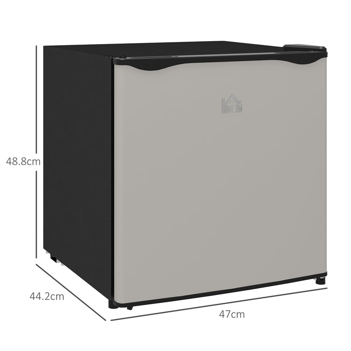 HOMCOM 35L Mini Freezer, -24℃ to -14℃ Temperature - Silver Tone