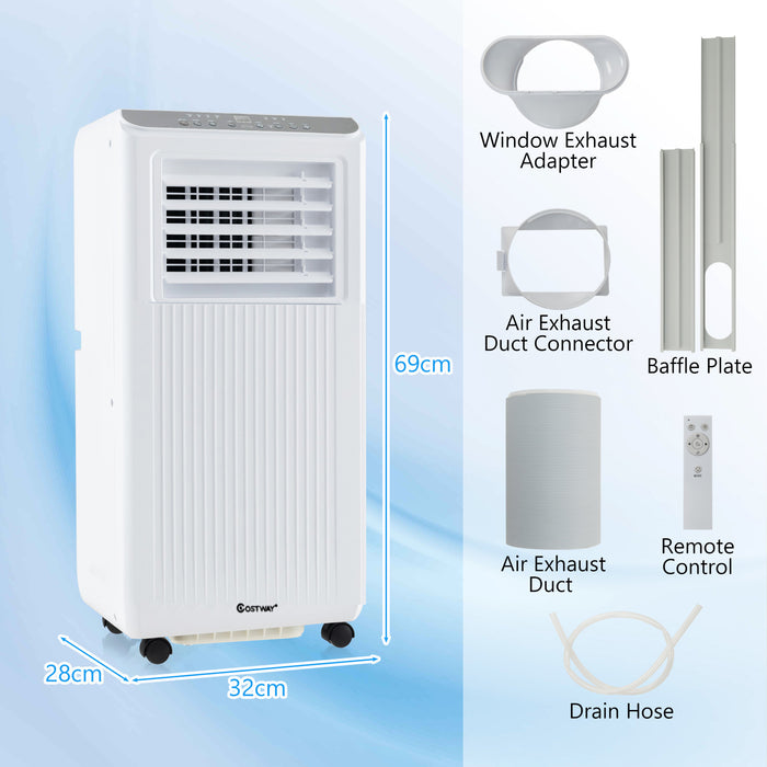 7000 BTU Portable Air Conditioner for Rooms up to 250㎡-