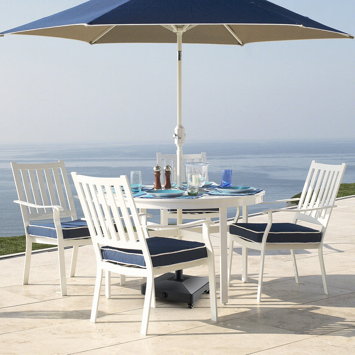 Lockable Universal Wheel-Base Stand - Fillable Umbrella Base with Smart Lock System - Ideal for Outdoor Use and Mobility Needs