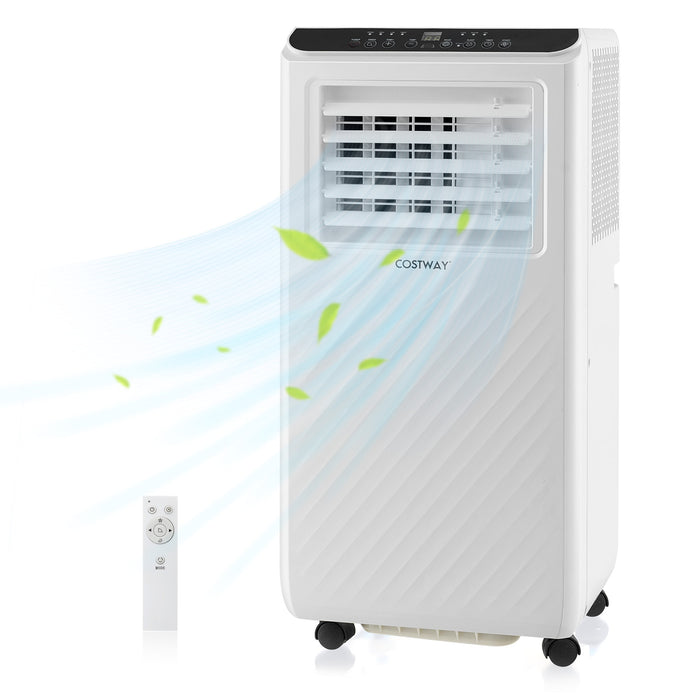 4 in 1 Floor AC Unit with Fan and Dehumidifier-