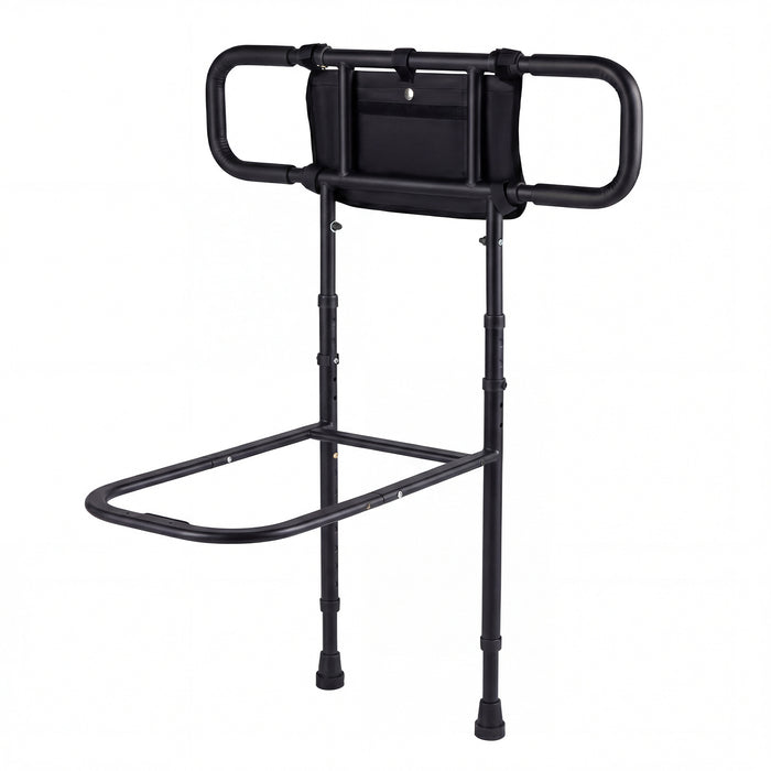 Foldable Bed Rail for Seniors Bed Rail for Elderly Adults Safety with Adjustable Width and Height-