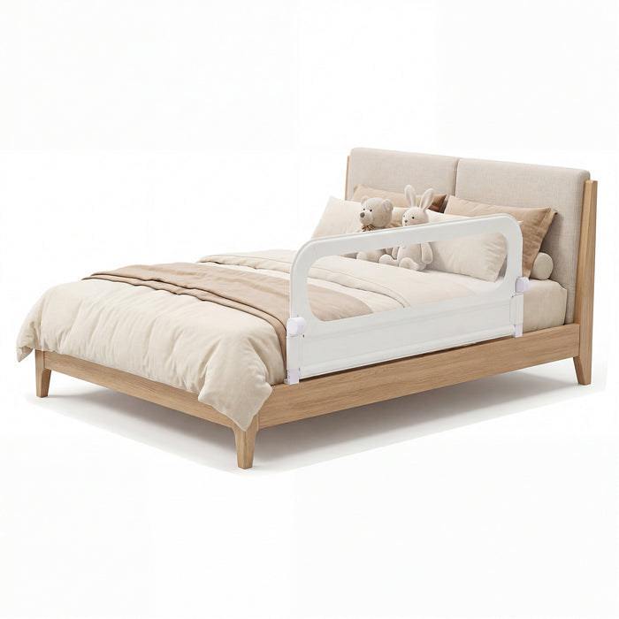 Foldable Bed Rail for Toddlers 120 Long with Removable Cover-