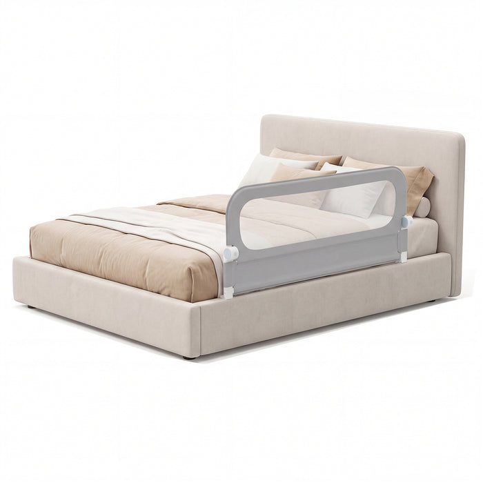 Foldable Bed Rail for Toddlers 148 Long with Removable Cover-