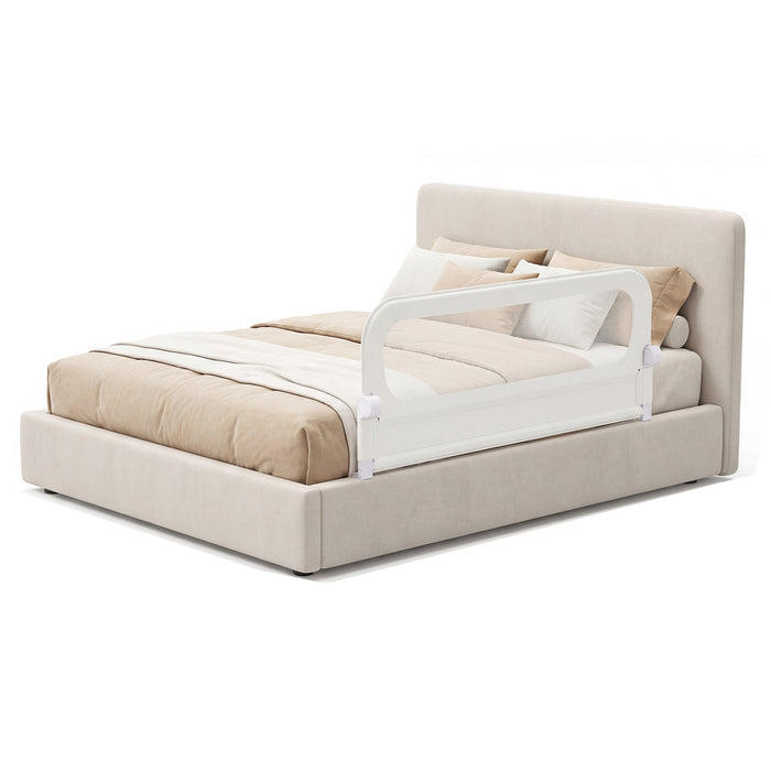 Foldable Bed Rail for Toddlers 148 Long with Removable Cover-