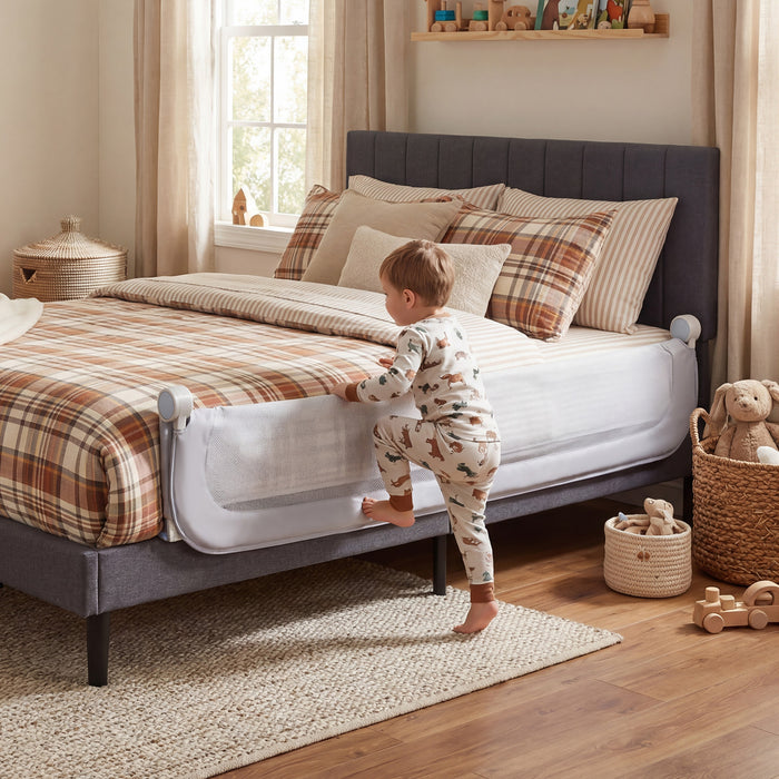 Foldable Bed Rail for Toddlers 178 Long with Removable Cover-