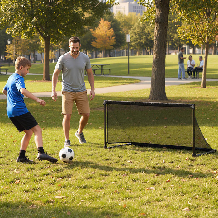 Foldable Pop-up Soccer Goal with Net-