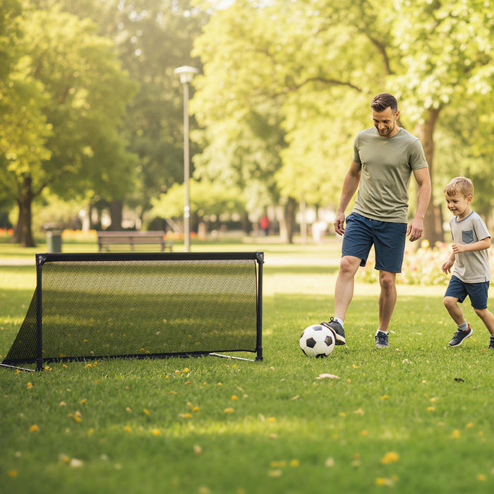 Foldable Pop-up Soccer Goal with Net-