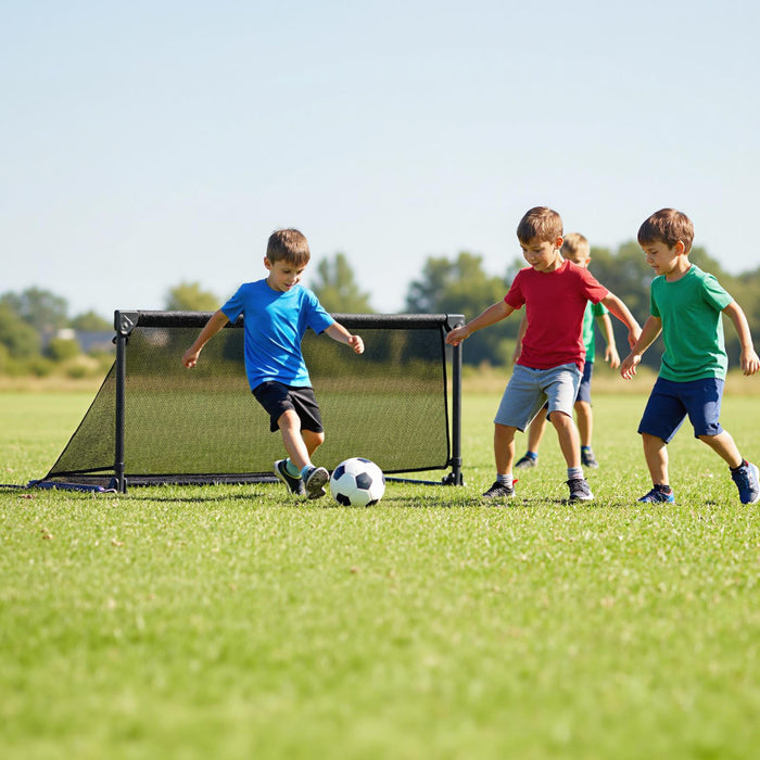 Foldable Pop-up Soccer Goal with Net-
