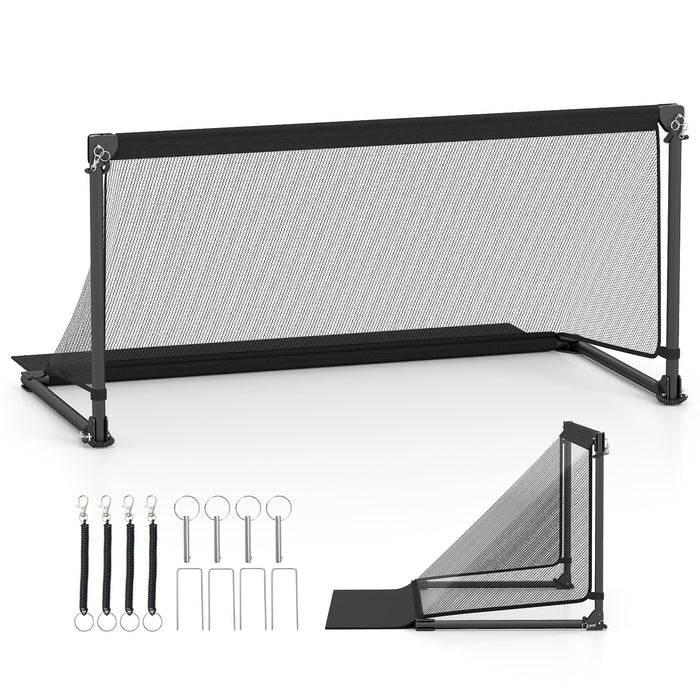 Foldable Pop-up Soccer Goal with Net-