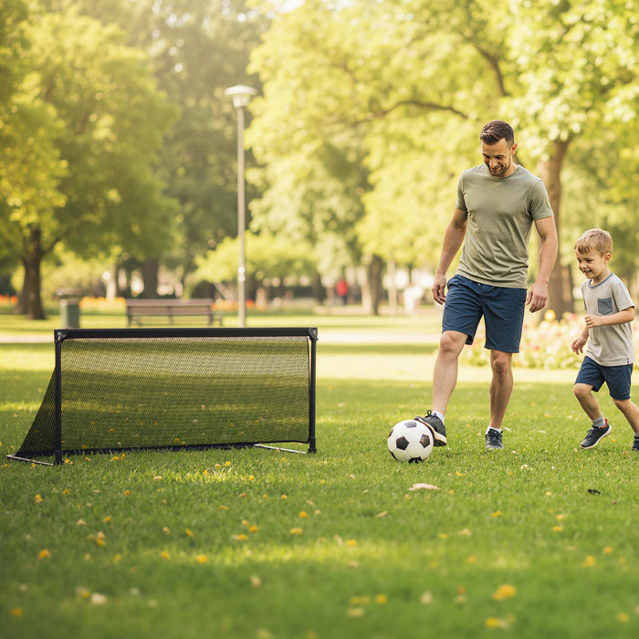 Foldable Pop-up Soccer Goal with Net-