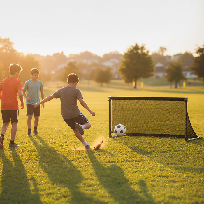 Foldable Pop-up Soccer Goal with Net-