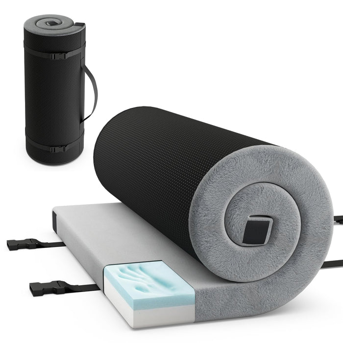 Foldable Camping Mattress Outdoor Sleeping Mat with High Density Foam-