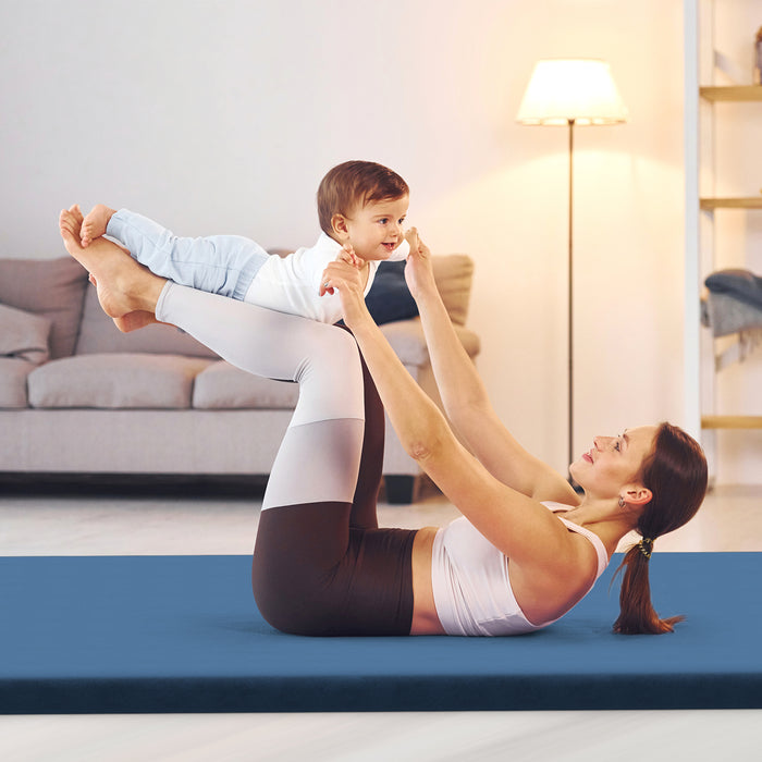 Foldable Camping Mattress Outdoor Sleeping Mat with High Density Foam-