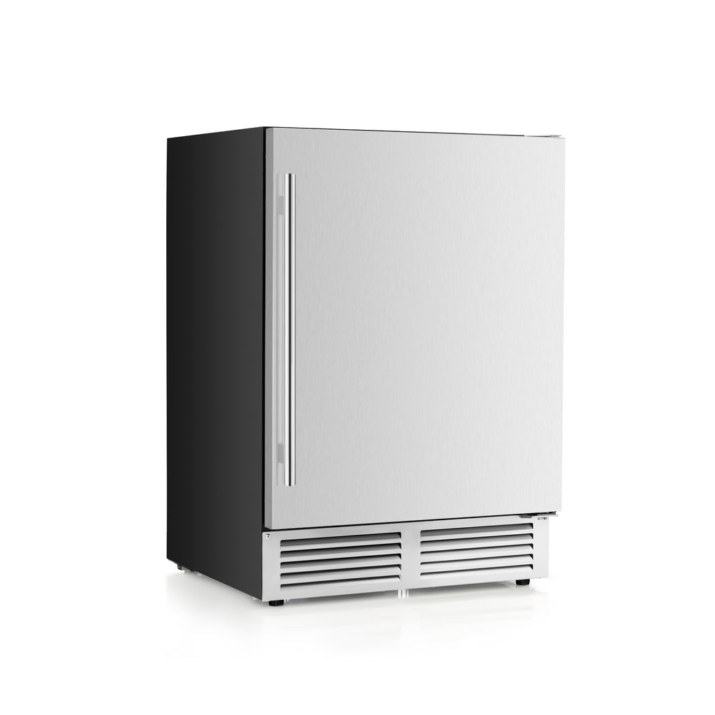 Freestanding Beverage Refrigerator - 190 Can Capacity Built-in Cooler - Ideal for Party and Home Use