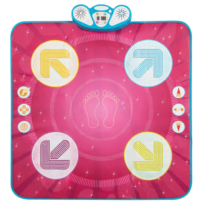 Fun Dance Mat with 8 Background Music and Adjustable Volume for Kids