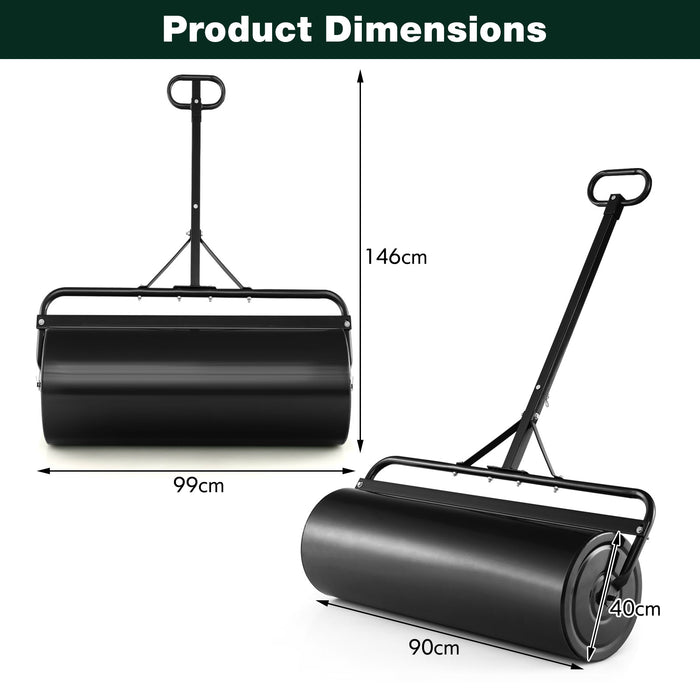 113L Metal Garden Lawn Roller-