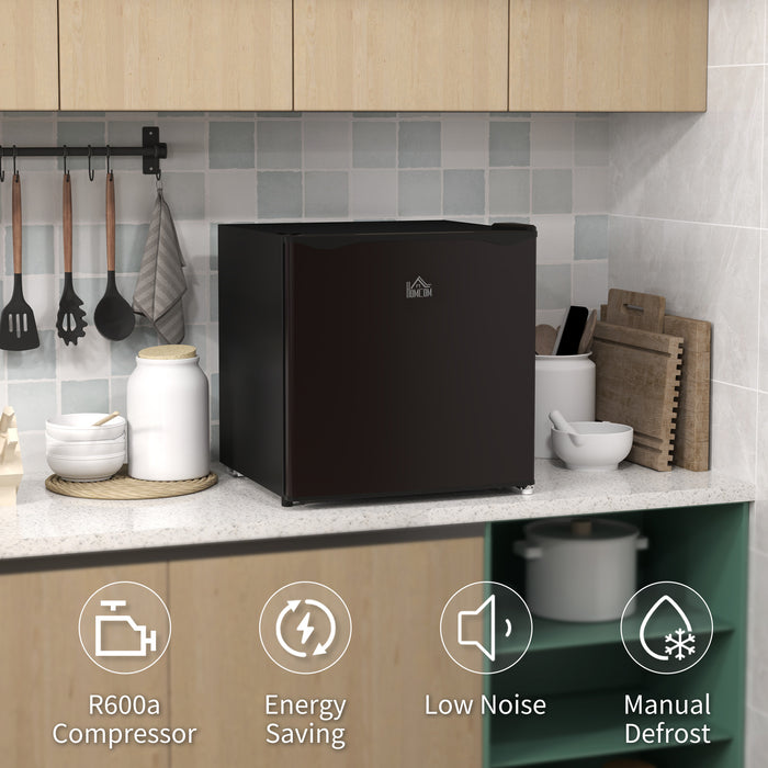 HOMCOM 35L Mini Freezer, -24℃ to -14℃ Temperature - Black | Aosom UK
