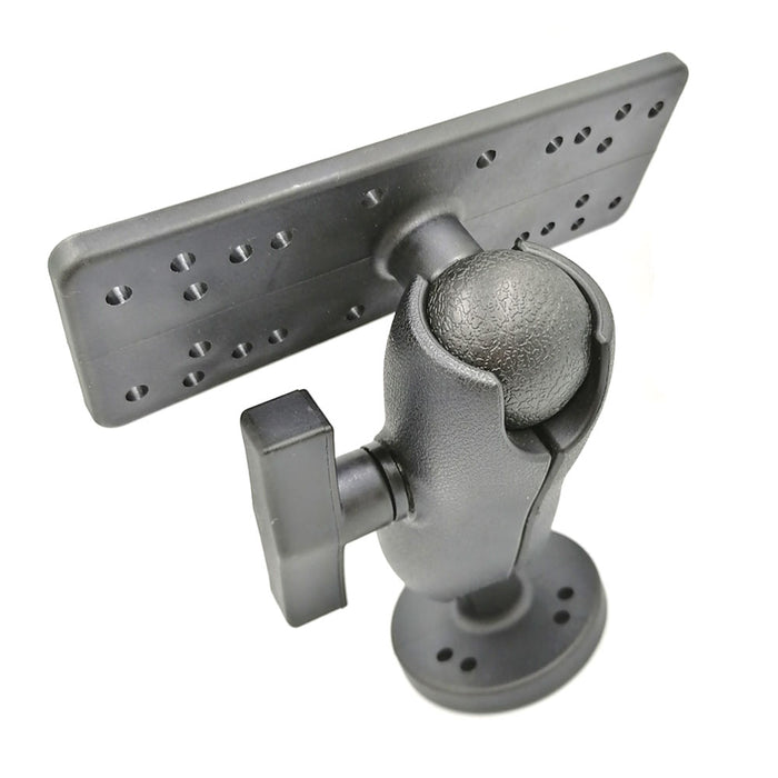 360° Swivel Fishfinder & GPS Mount Plate for Kayak and Boat (5")