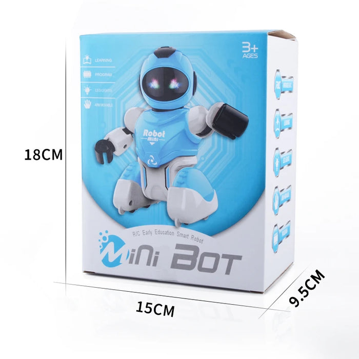 Mini Robot Kid Toy - Remote Control, Smart Action, Walking, Singing, Dancing, Gesture Sensor - Perfect Gift for Children Enhancing Fun and Creativity