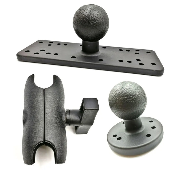 360° Swivel Fishfinder & GPS Mount Plate for Kayak and Boat (5")