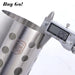 Stainless Steel Kitchen Utensil Holder – Drain Tube for Chopsticks, Spoons & Forks