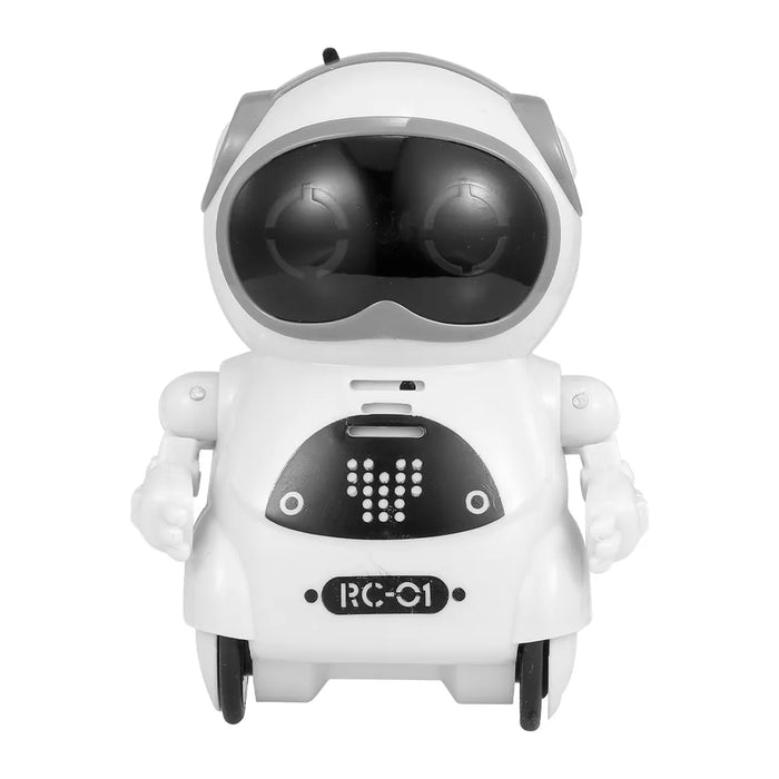 GOOLSKY 939A RC Pocket Robot - Interactive Talking, Dialogue Voice Recognition, Recording, Singing, Dancing, Story Telling - Fun Miniature Toy for Entertaining Children