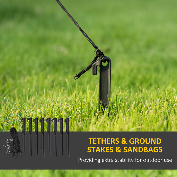 Outsunny 5.6ft Inflatable Santa Claus Motorcycle Decoration | Aosom UK