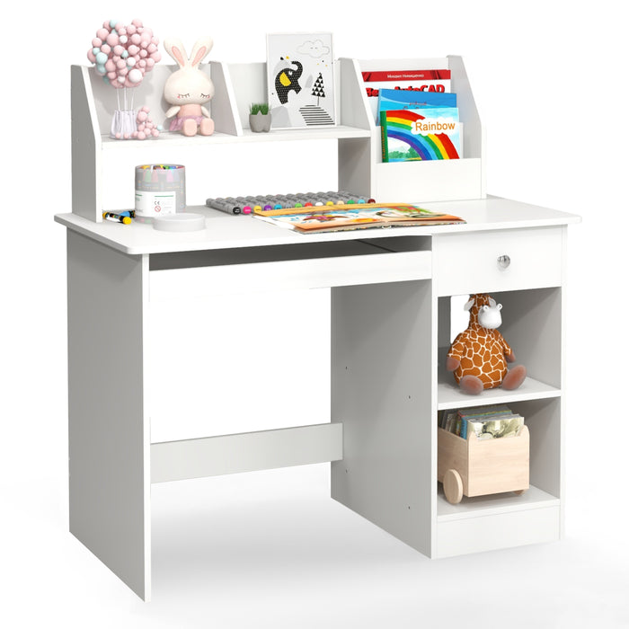 Wooden Study Desk for Kids and Teens-