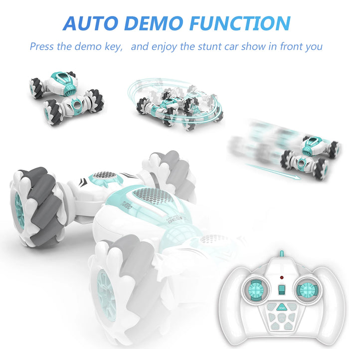 S-012 RC - Gesture Sensor Deformable Stunt Car with Off-Road Capabilities - Perfect Electric Toy Vehicle Gift for Kids
