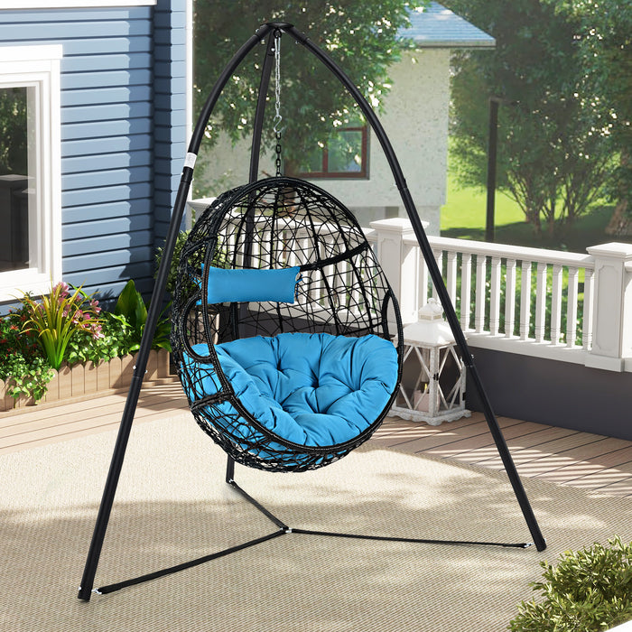Hanging Chair Stand with Hanging Chain for Lounger Saucer-