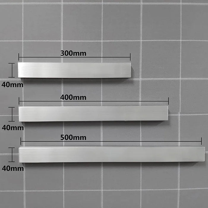 Stainless Steel Magnetic Knife Strip – Wall-Mount Holder (300/400/500mm)