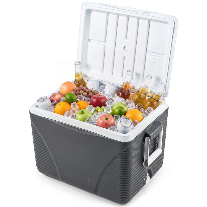 Heavy Duty Injection Molded Cooler with Cup Holders for Outdoor Use-