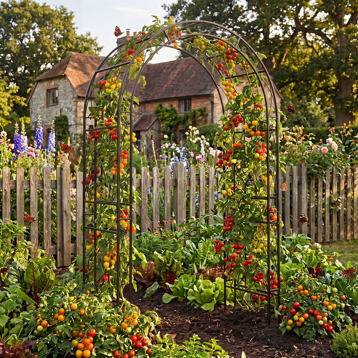 Heavy Duty Metal Arbor Trellis for Climbing Plants and Wedding Decoration