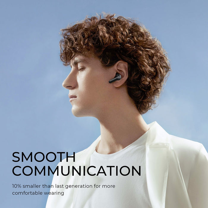 SoundPEATS AptX-Adaptive Wireless Earbuds - Bluetooth V5.2, 4 Mics + CVC Noise Cancellation, in-Ear Detection, 14.2mm Drivers - Award Winning 3D Sound Earbuds
