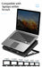 Large Cooling Pad for 12-16 inch Laptops — Dual Fans, USB, Adjustable Speed, Quiet