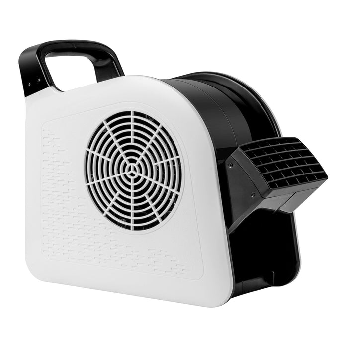 Air Mover Carpet Dryer with 3 Speeds 185° Pivoting Head and 1 AC Outlet