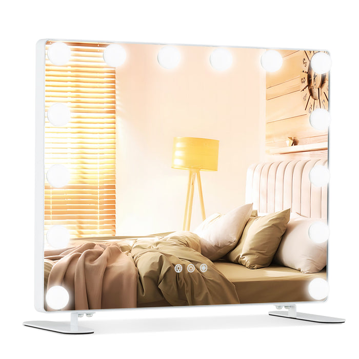 Hollywood Vanity Mirror with 3 Lighting Modes and Adjustable Brightness-