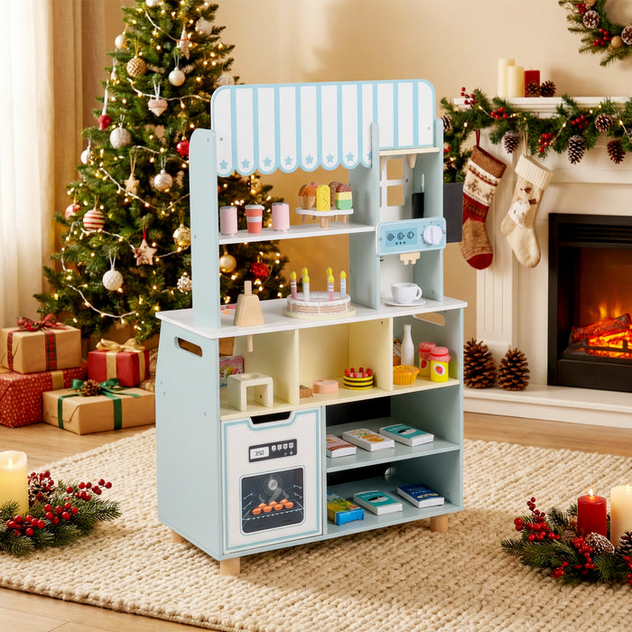 Honey Joy Kids Ice Cream Shop with 27 Accessories for Aged 3+-