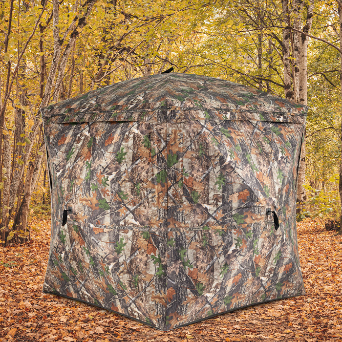 Hunting Blind for 2-3 Person 270° See-through Pop-