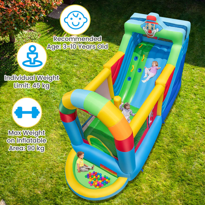 Inflatable Bounce House with Climbing Surface