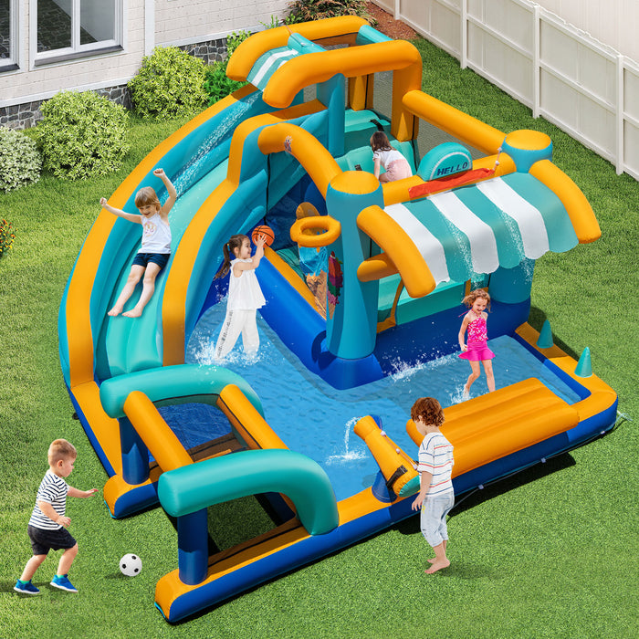 Inflatable Water Slide Bounce House for Outdoor Backyard