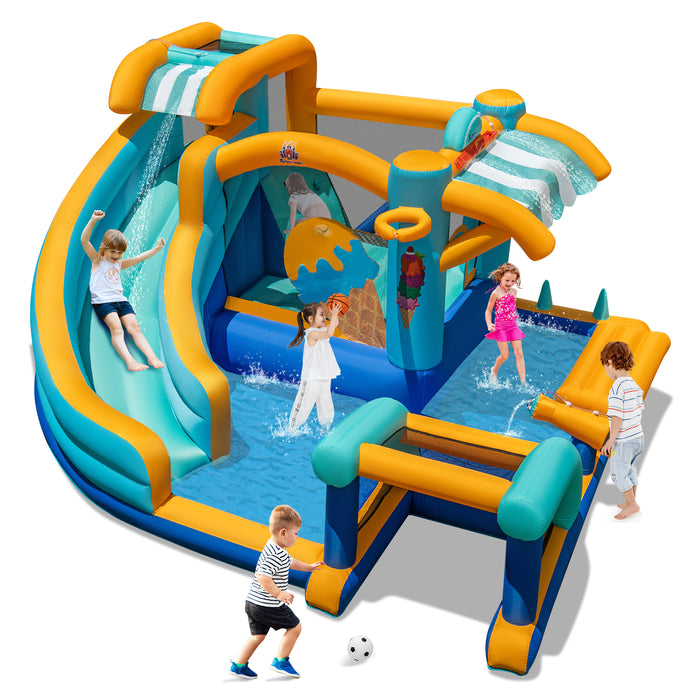 Inflatable Water Slide Bounce House for Outdoor Backyard